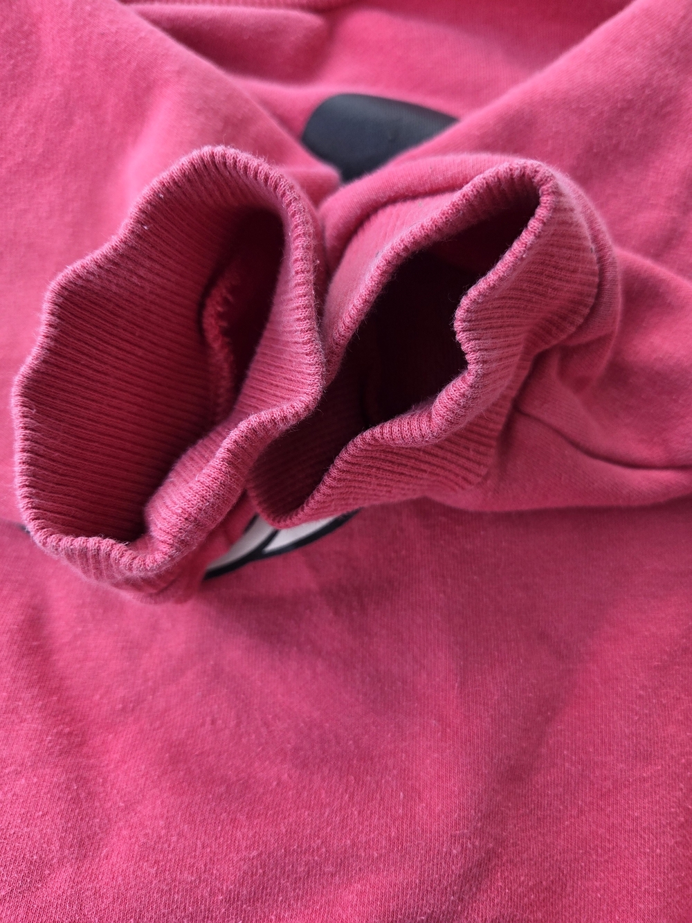 Disney Mickey Mouse Pullover Sweatshirt Pink Red Boxy Fit 2T 3T - Picture 5 of 8
